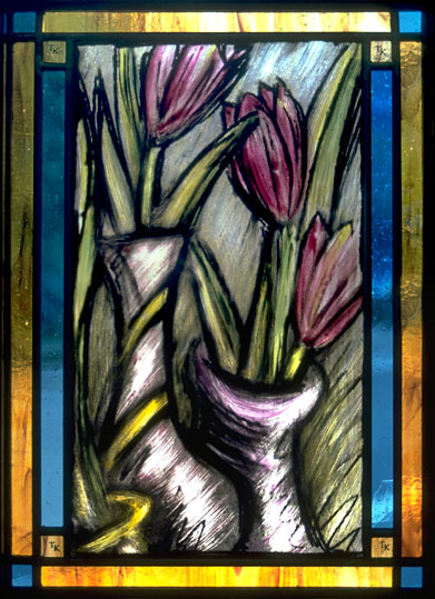 Enamel Tulips