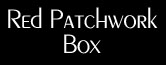 Red Patchwork Box